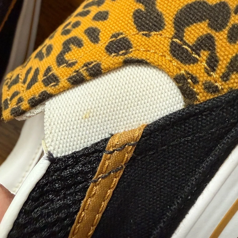 Nike | Court Legacy Slip on Sneakers in Leopard